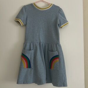 Mini Boden Sweatshirt Dress Size 6-7 Girls